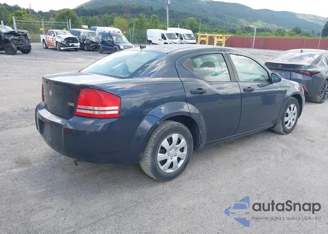 2008 Dodge Avenger Se из США, поврежденный, VIN 1B3LC46R28N241687